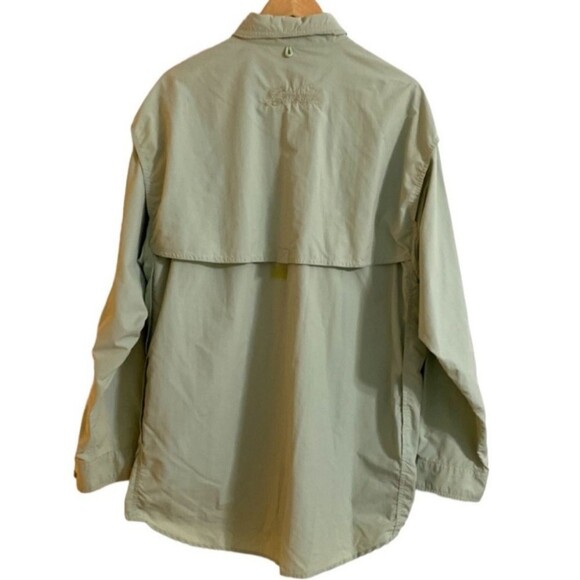 Bass Pro Worldwide Sportsman Long Sleeve Vented Button Down Shirt Men Size XL - Picture 2 of 9